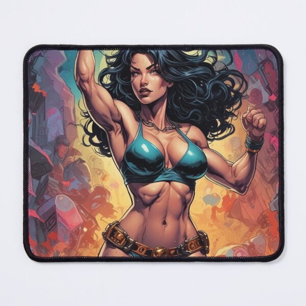 Item preview, She the Slayer - Beautiful Fantasy art designed and sold by Vintage Designs +.