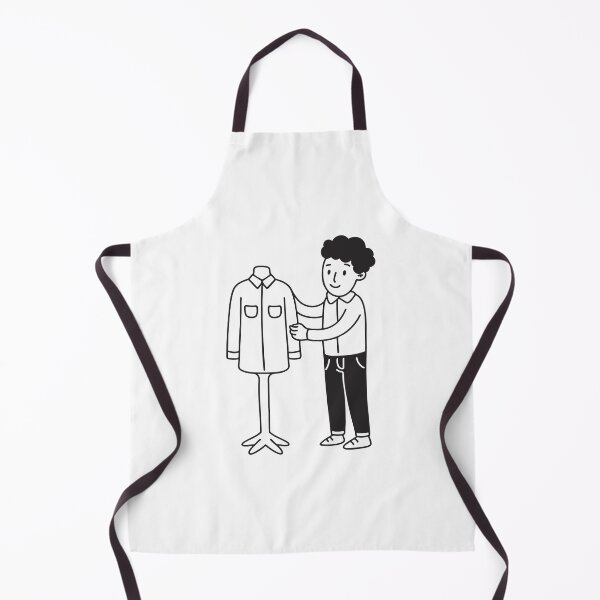 Item preview, A tailor adjusting a shirt on a dress form designed and sold by rasagamastore.