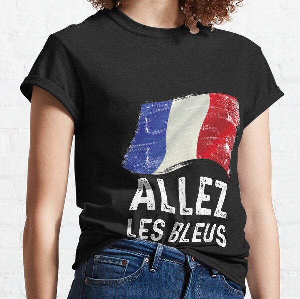 Française France, Drapeau français, humour pays' T-shirt Femme