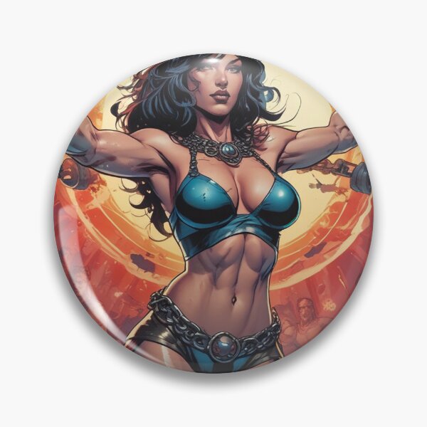 Item preview,  She the Slayer - Beautiful Fantasy art designed and sold by Vintage Designs +.