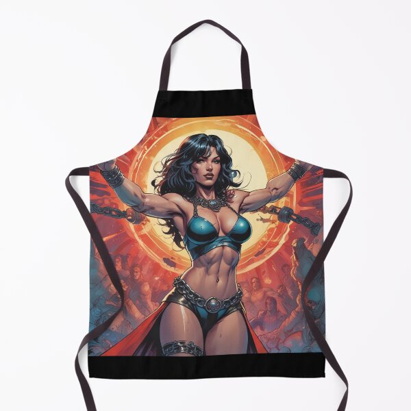 Item preview, She the Slayer - Beautiful Fantasy art designed and sold by Vintage Designs +.
