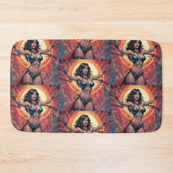 Item preview,  She the Slayer - Beautiful Fantasy art designed and sold by Vintage Designs +.