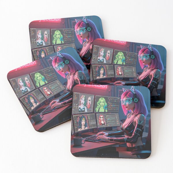 Item preview, CathryneDelamort hacker girl self promo  designed and sold by CathryneDelamort.