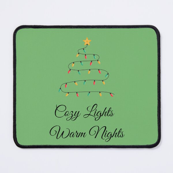 Item preview, Cozy Lights, Warm Nights — Holiday Minimalist Design designed and sold by mARTaCreation.