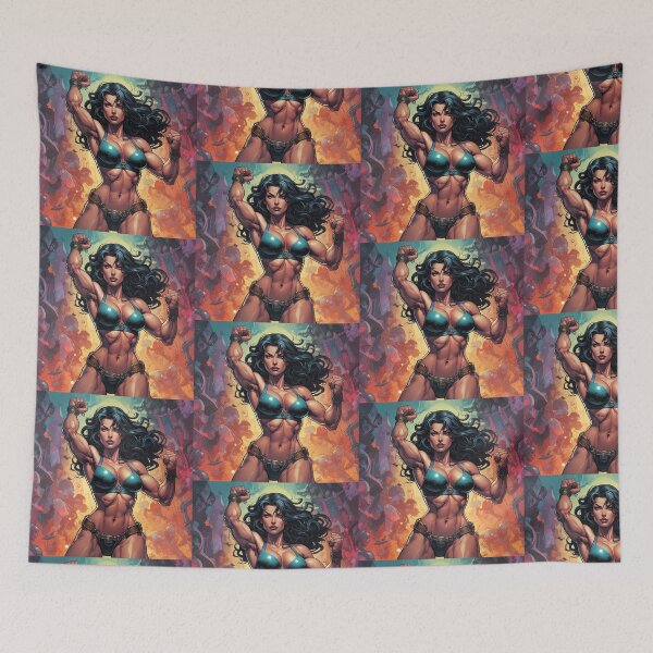 Item preview,  She the Slayer - Beautiful Fantasy art designed and sold by Vintage Designs +.