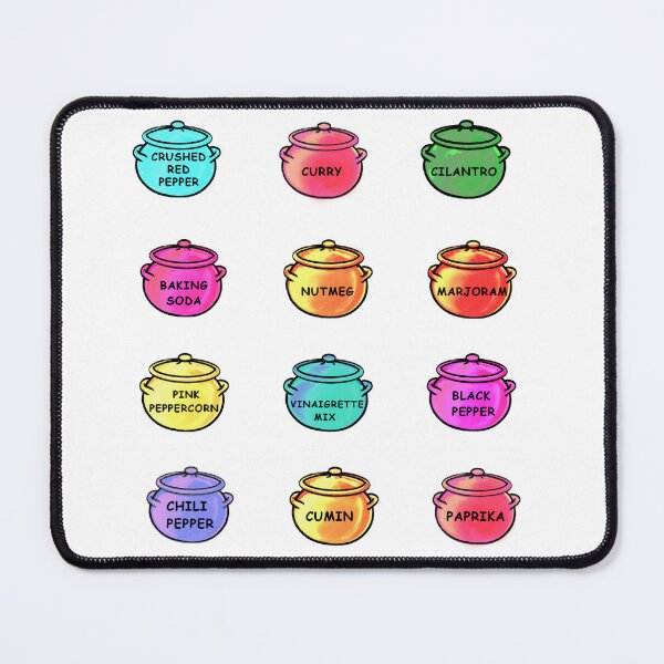 Item preview, Complete your collection of stickers to organize your kitchen. designed and sold by Edilustra.