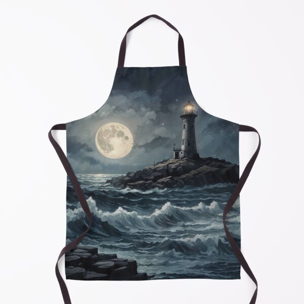 Item preview, Lighthouse Under Moonlight designed and sold by Henrybubbles400.