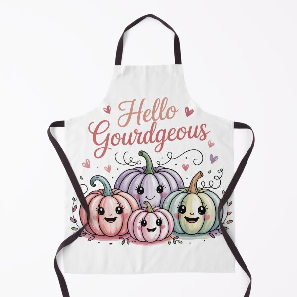 Item preview, Hello Gourdgeous | Cute Pastel Pumpkin Fall Tee designed and sold by Bohospiritart.