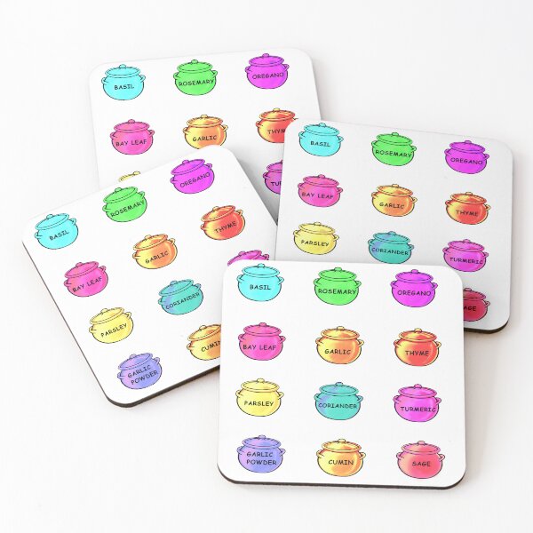 Item preview, stickers for you to organize your spices. designed and sold by Edilustra.