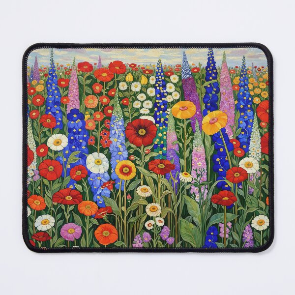 Item preview, Gustav Klimt Flower Garden II designed and sold by maniacfitness.