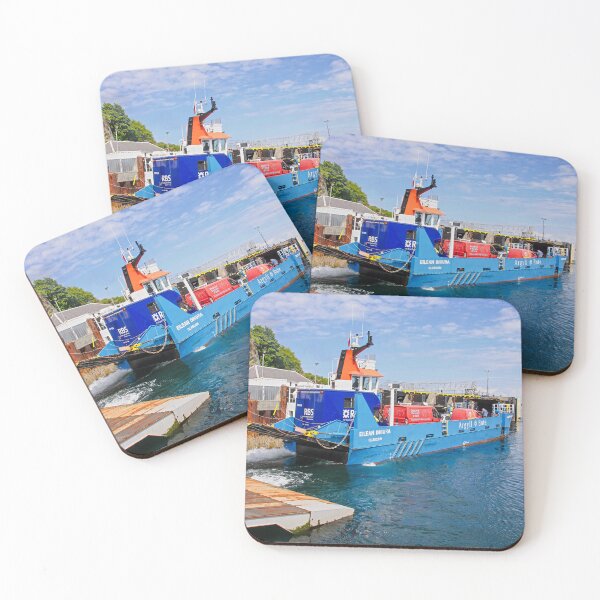 Item preview, Askaig Ferry Departing from Islay designed and sold by Kasia Design.
