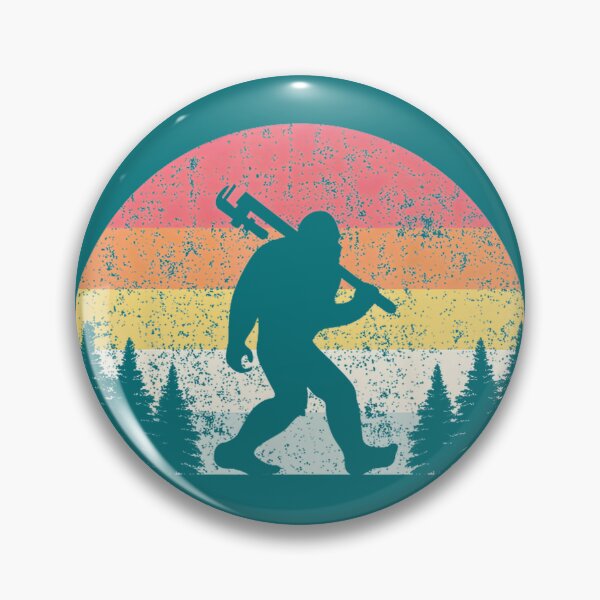 Item preview, Retro Bigfoot Plumber Sunset By Merch, Limited Edition, Perfect Gift For You And Friends designed and sold by HALEYBEVERLY.