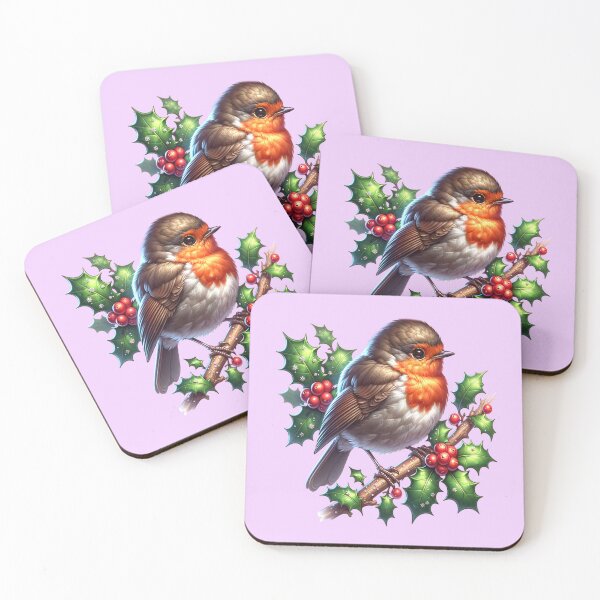 Item preview, Winter robin, a christmas image designed and sold by LoneAngel.