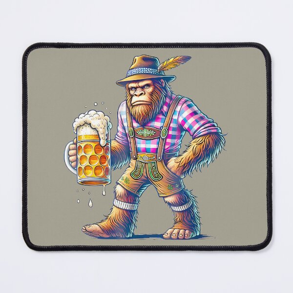 Item preview, Bigfoot Beer Lederhosen Funny Oktoberfest Design By Merch, Limited Edition, Perfect Gift For You An designed and sold by HALEYBEVERLY.
