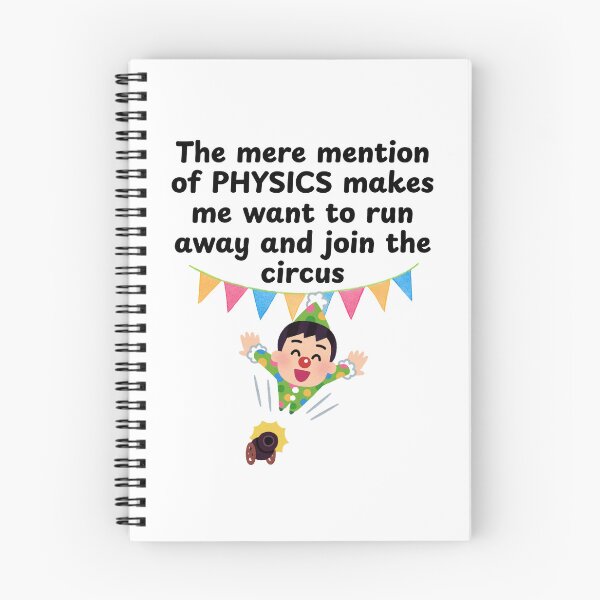 Item preview, The Mere Mention of Physics Makes Me ...! designed and sold by MPC-Mince-Pies.