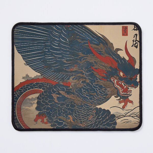 Item preview, Hanjū – Traditional Japanese Woodblock Print in Ukiyo-e Style designed and sold by Vandy Fullam.