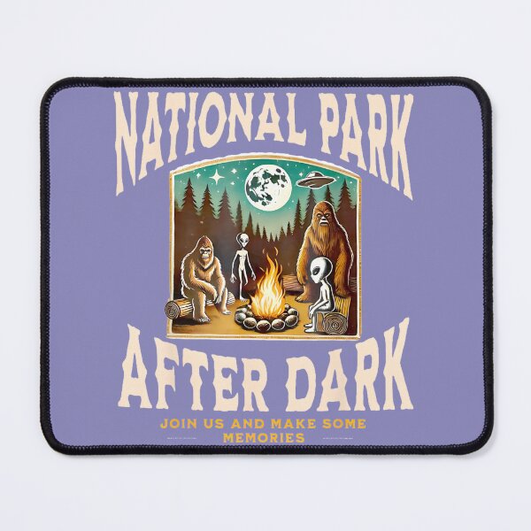 Item preview, Funny National Park After Dark Alien Bigfoot Campfirepng By Merch, Limited Edition, Perfect Gift Fo designed and sold by HALEYBEVERLY.