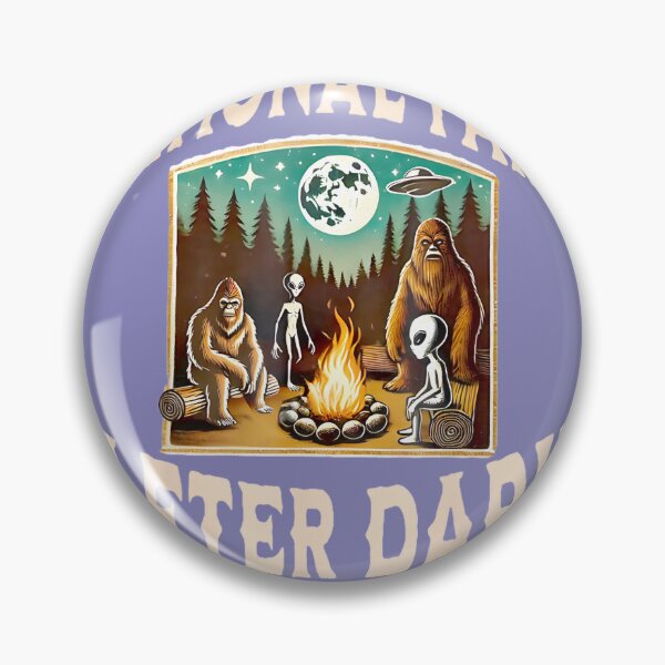 Item preview, Funny National Park After Dark Alien Bigfoot Campfirepng By Merch, Limited Edition, Perfect Gift Fo designed and sold by HALEYBEVERLY.