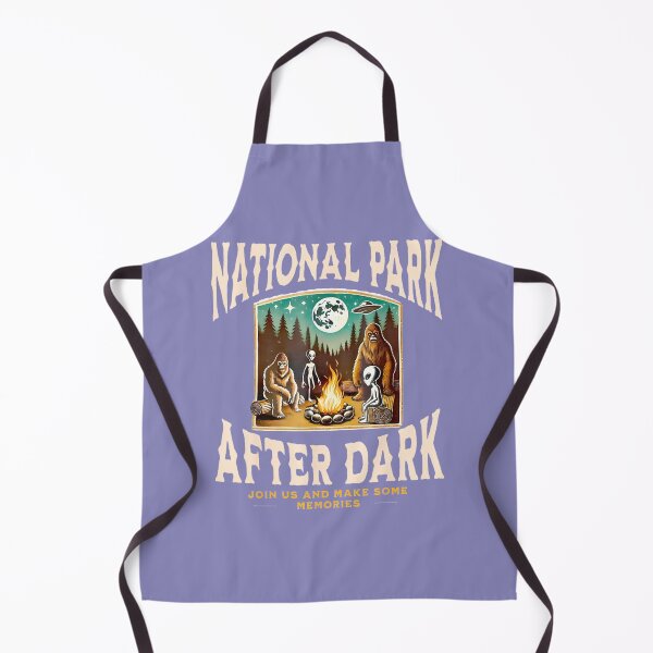 Item preview, Funny National Park After Dark Alien Bigfoot Campfirepng By Merch, Limited Edition, Perfect Gift Fo designed and sold by HALEYBEVERLY.