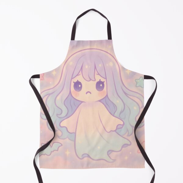 Item preview, Pastel Kawaii Ghost in Dreamy Sky designed and sold by AI-Only Creations.