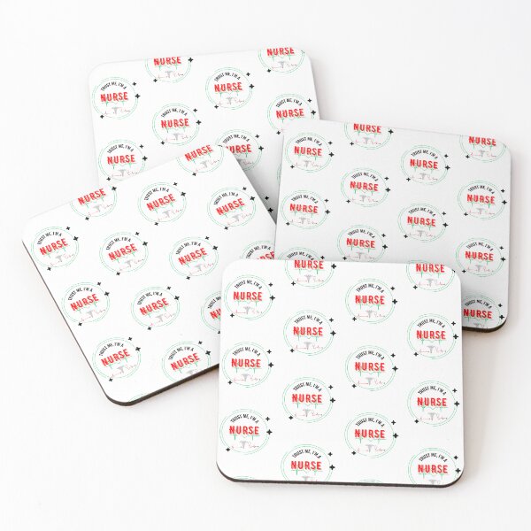 Item preview, Trust Me I’m a Nurse Badge – Inspirational Nursing Quote designed and sold by VibeCraftique.