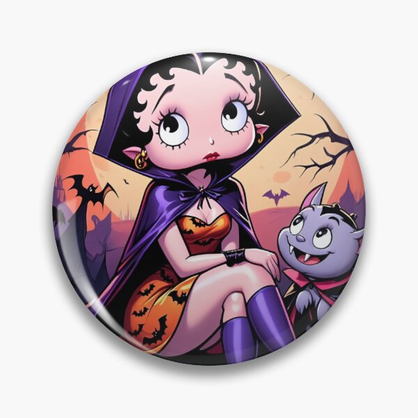 Item preview, Betty Boop Vampire Halloween T-Shirt designed and sold by Graphitti Squad.