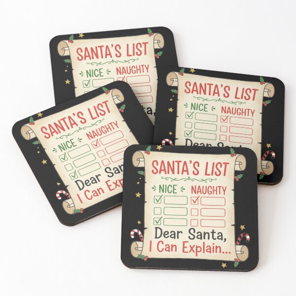Item preview, Dear Santa I Can Explain List designed and sold by Silent Watch Threads..