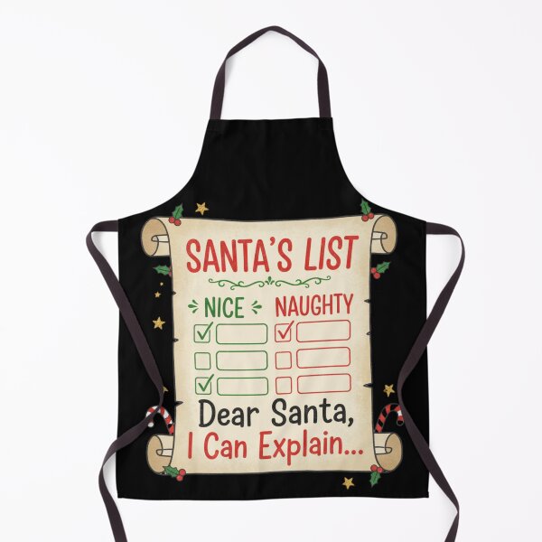 Item preview, Dear Santa I Can Explain List designed and sold by Silent Watch Threads..