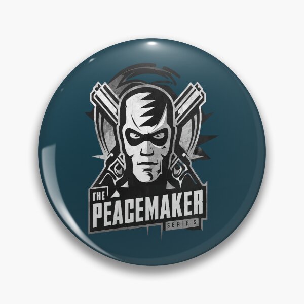 Item preview, The Peacemaker Vigilante Grunge Comic Book Logo designed and sold by JaydonBurk0.