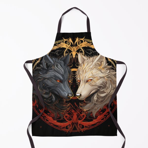 Item preview, Eternal Guardians – Fire-Eyed Wolves of Balance designed and sold by Daagath.