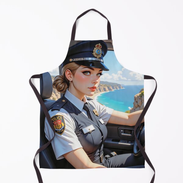 Item preview, Portrait of a police woman designed and sold by CathryneDelamort.