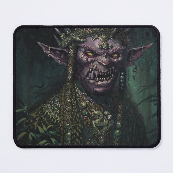 Item preview, King of the Orcs painting designed and sold by Vintage Designs +.