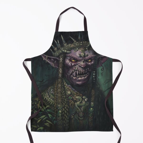 Item preview, King of the Orcs painting designed and sold by Vintage Designs +.