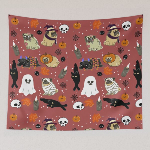 Item preview, Halloween Pug designed and sold by Huebucket.