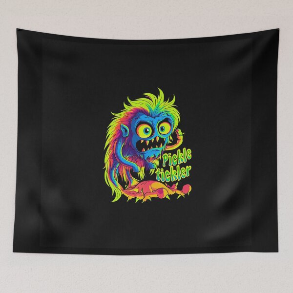 Item preview, f Pickle Tickler monster design designed and sold by Vintage Designs +.