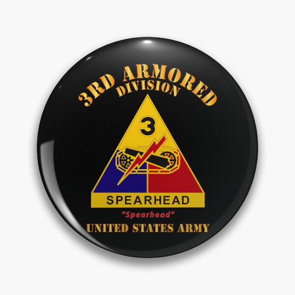 Item preview, Army - DUI - 3rd Armored Division - Spearhead - US Army X 300 designed and sold by Military Insignia Products.