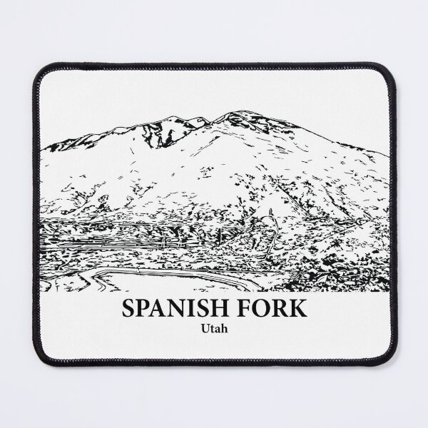 Item preview, Spanish Fork - Utah designed and sold by Lakeric Cityscapes.