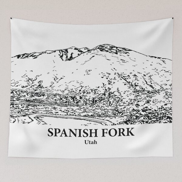 Item preview, Spanish Fork - Utah designed and sold by Lakeric Cityscapes.