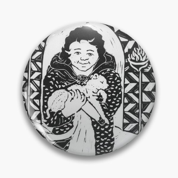 Item preview, Brigit Irish goddess or saint designed and sold by BlueBallArt.