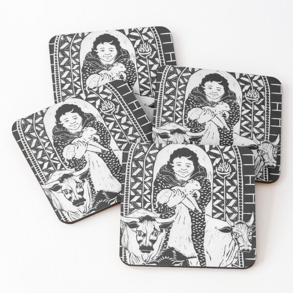 Item preview, Brigit Irish goddess or saint designed and sold by BlueBallArt.