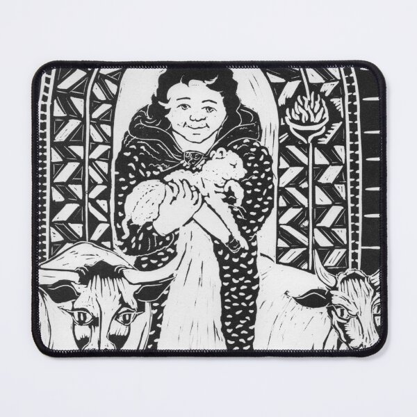 Item preview, Brigit Irish goddess or saint designed and sold by BlueBallArt.