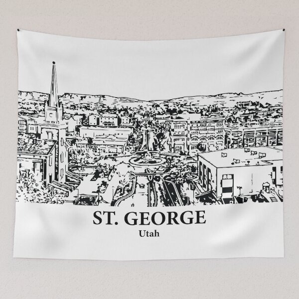 Item preview, St George - Utah designed and sold by Lakeric Cityscapes.