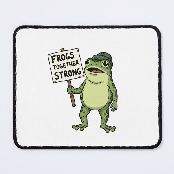 Item preview, Resist Portland Frog designed and sold by Devon  Designs.