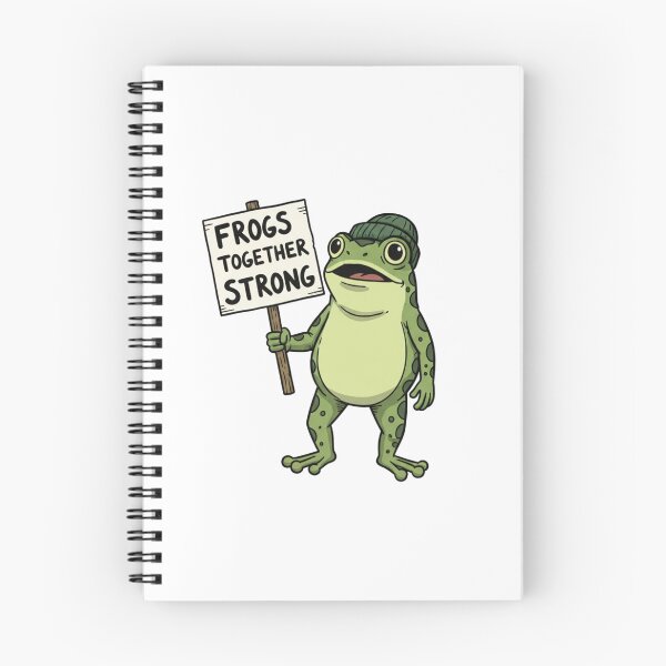 Item preview, Resist Portland Frog designed and sold by Devon  Designs.