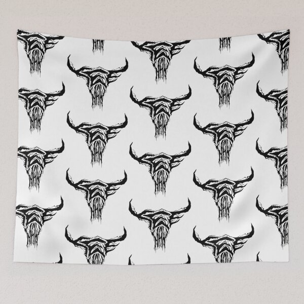 Item preview, Yee Haw Bull Skull designed and sold by RisingMoonAZ.