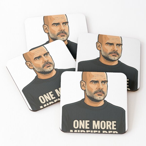 Item preview, Pep Guardiola Meme – One More Midfielder designed and sold by GeniusCoachMerch.