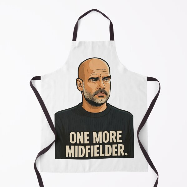 Item preview, Pep Guardiola Meme – One More Midfielder designed and sold by GeniusCoachMerch.