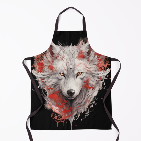 Item preview, Mystic White Wolf - Sacred Spirit of Blood and Snow designed and sold by Daagath.