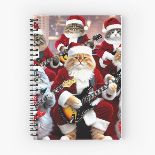 Item preview, Santa Cats Guitar Band designed and sold by Graphitti Squad.