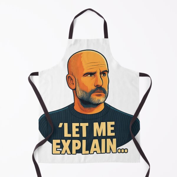 Item preview, Pep Guardiola Meme – Let Me Explain designed and sold by GeniusCoachMerch.